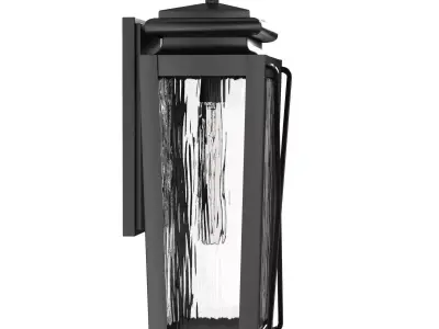 Wakeford  Textured Black Wall Lantern Progress Lighting 3D model