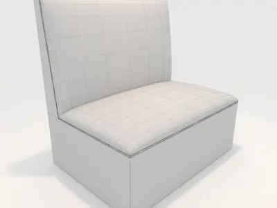 Sofa Cafe 2 3D model