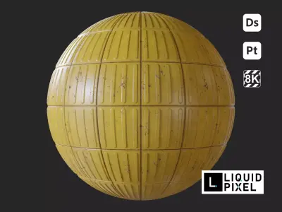 Tactile Paving Line Texture