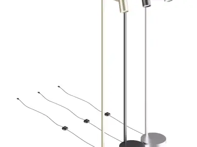 ASCOLI FLOOR Floor lamp 3D model