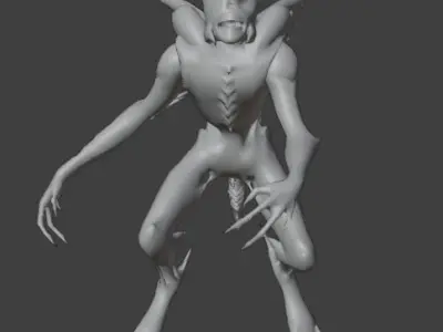 Nebuloth Low-poly 3D model