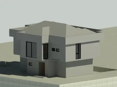 Villa model 3D model