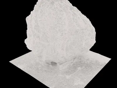 stone 1 3D model