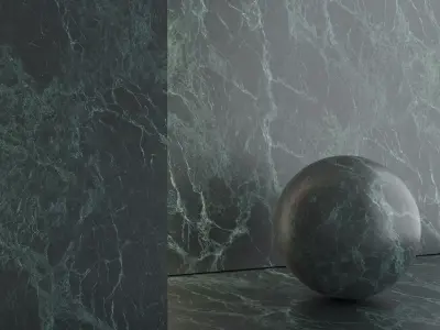 Marble Material and Porcelain Stoneware Tiles - Set 20 Texture