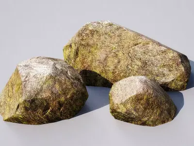 stones 15-20 AM148 3D model