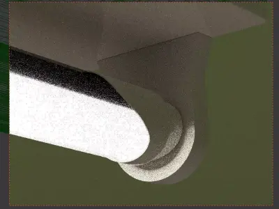 Triple led light 3D model