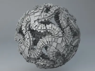 Sci-Fi Shapes Linghun 3D model