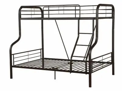 Tara Twin over Full Slat Bunk Bed 3D model