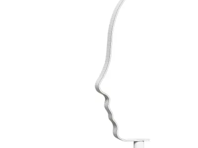 Outdoor Designer Lamp Via a Vis by Mogg 3D model
