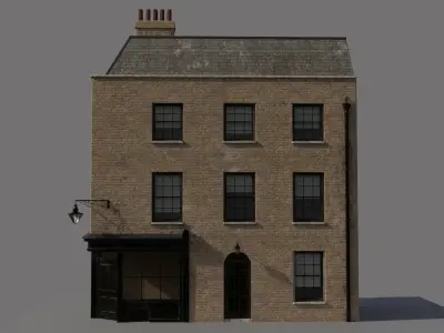 London Townhouse 3D model