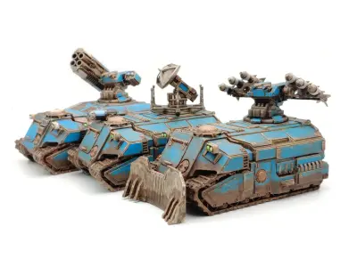 Tempest legion and Black Knights - Euphractus Support Vehicle 3D print model