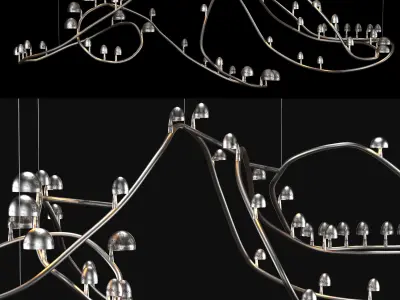 Pendant Ligth Frederik Molenschot 3D model