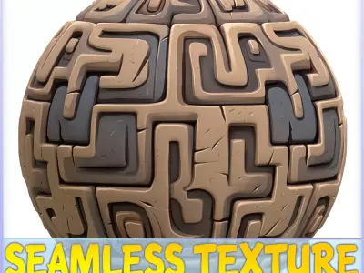 Stylized Wall Seamless Texture Texture 20