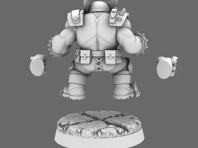 SO Silver Lads Logg n Ironclaw 3D print model
