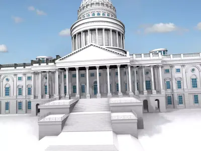 United States Capitol Building 3D model