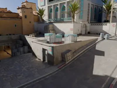 Counter Strike 2 - De Dust 2 Map 3D model