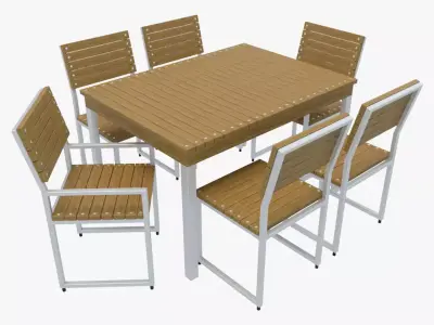 Outdoor Furniture-2 3D model
