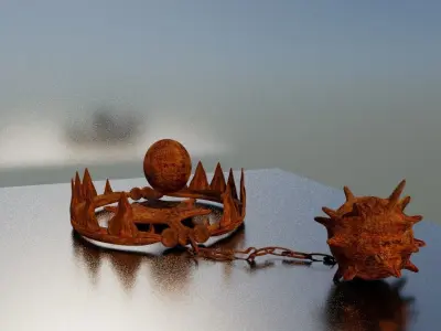 traps for unity Low-poly 3D model