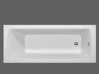 OPTIMA RECTANGULAR BATH Free 3D model