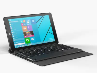 Irbis TW36 tablet Low-poly 3D model