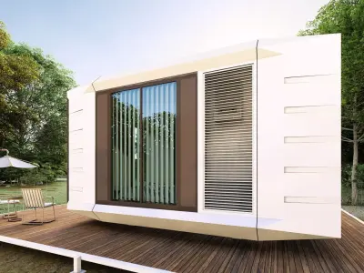 Capsule House W3 3D model