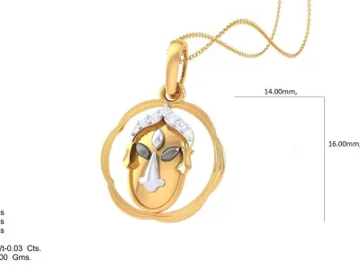 Spiritual Pendant 3D print model