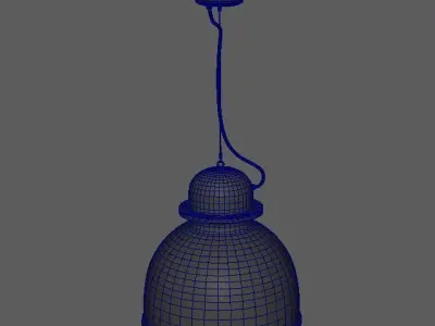 Kitchen Pendant Ceiling Light Free 3D model