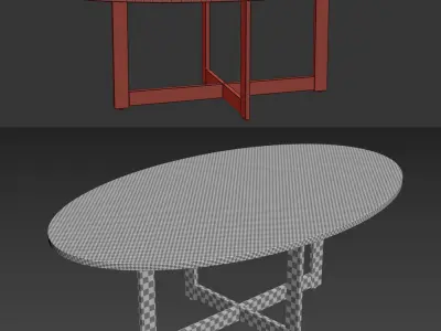Mecox table  3D model