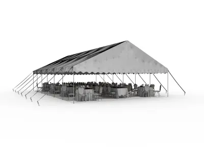 Party Tent 04 3D model