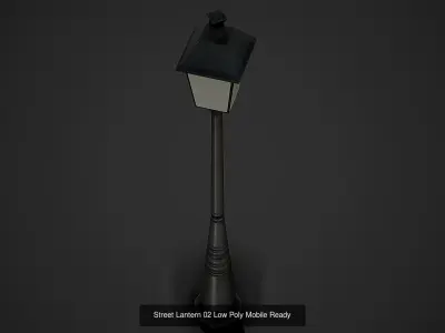 Street Props Pack vol 01 - Low Poly Game Ready