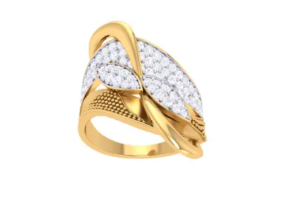  Women Ring MTL 3dm STL OBJ FBX Details 3D print model 41