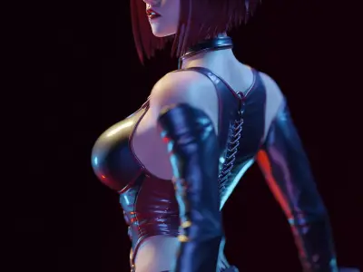 Blood Rayne by E S Monster 3D print model