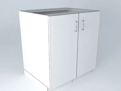 S2D0FDHC cabinet Free 3D model