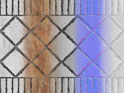 PBR Bricks 06 - Tileable 4K Texture high quality Texture