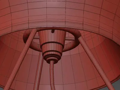 FYXNAS table lamp from IKEA 3D model