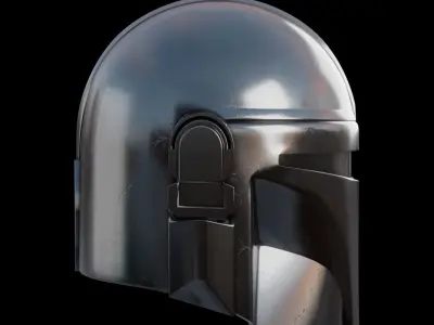 Mandalorian Helmet 3D model