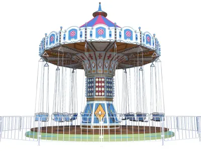 Funfair Ride 3D model