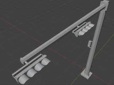 Traffic Light 3D model
