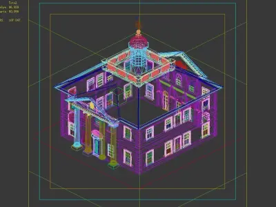 Different dimension - architecture - architecture 07 3D model