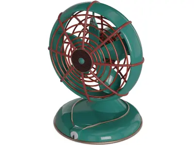 Floor Fan 3D model 3