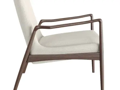 Braden Dining Arm Chair 3D model
