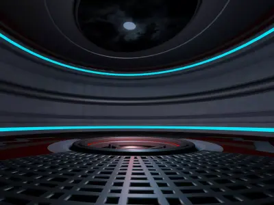 Sci Fi Room 3D model