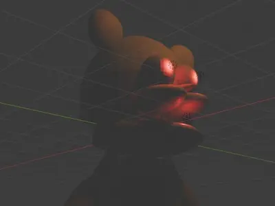 Freddy Fazbear Bazinga Boobawamba Free 3D model