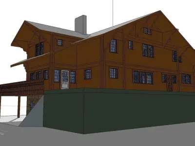 Creative Design-Holiday Cabin-0103 3D model