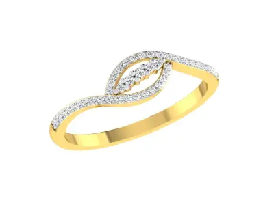 Solitaire Engagement Ring 3dm STL OBJ FBX Render Details 3D print model order