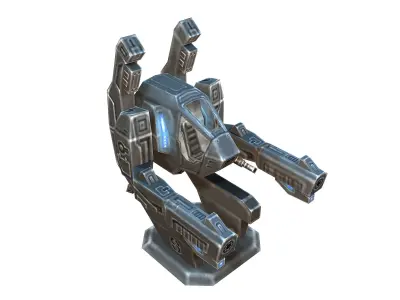 Machinery - Turret 04 3D model