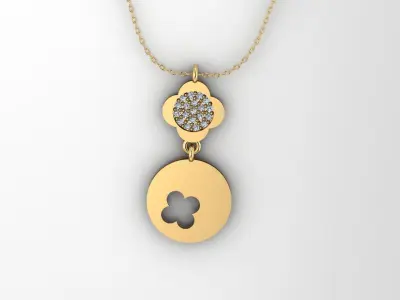 Pendant P115 3D Print Model 3D print model
