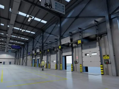 Big Warehouse 3D model
