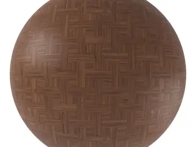 Parquet - Laminate - Wooden floor 4 in 1 3D model