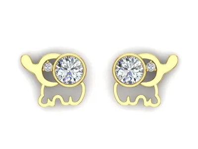 Earring 003 3D print model